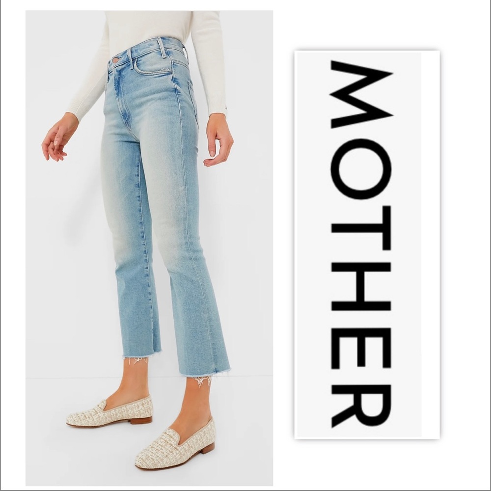 MOTHER Au Revoir The Hustler Ankle Fray